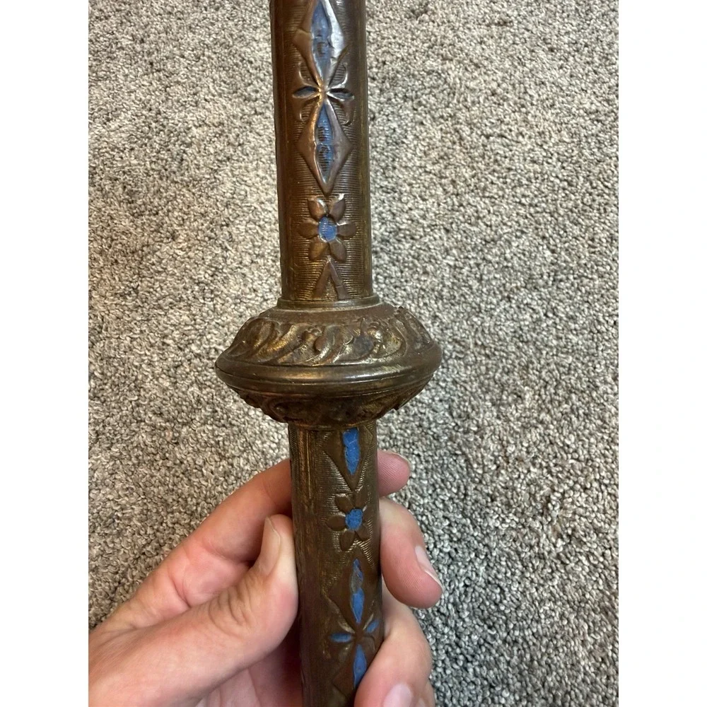 Antique Church Candlestick 18